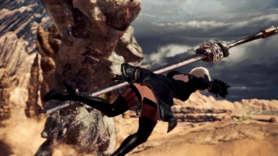 Непревзойденный опыт NieR Automata в Monster Hunter World, замена голоса, моделей и музыки