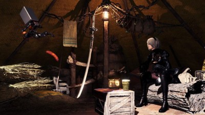 Непревзойденный опыт NieR Automata в Monster Hunter World, замена голоса, моделей и музыки