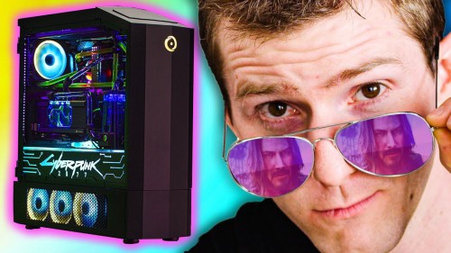  Специалисты собрали мощный компьютер в стиле Cyberpunk 2077. И он &laquo;потрясающий&raquo; 